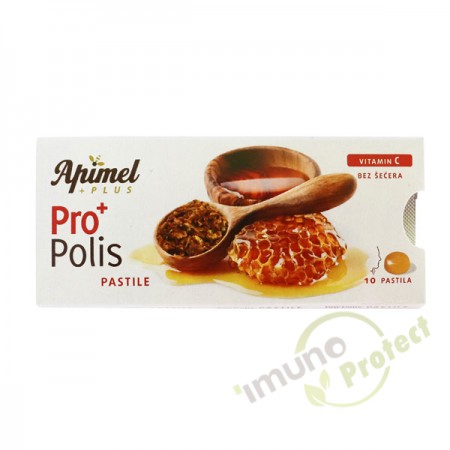 Propolis pastile za grlo Apimel, 10 pastila - 22g