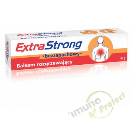 EXTRASTRONG, balzam za masažu s toplinskim efektom BEZ MIRISA, 40g