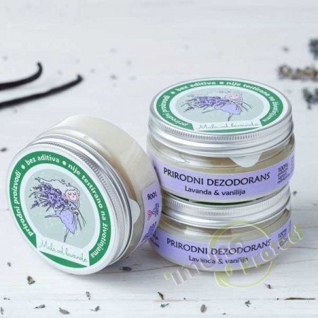 Deo krema Lavanda & Vanilija, 100 g