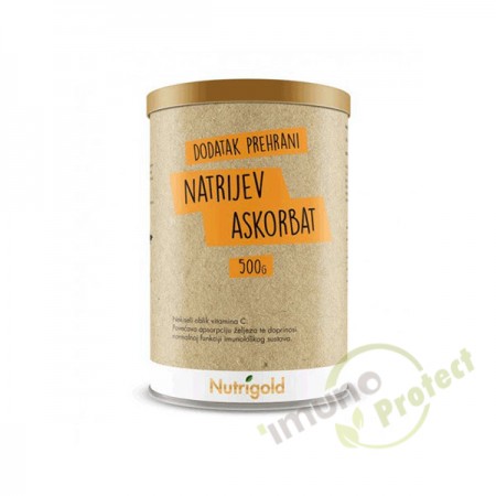 Natrijev askorbat prah,  Nutrigold 500g