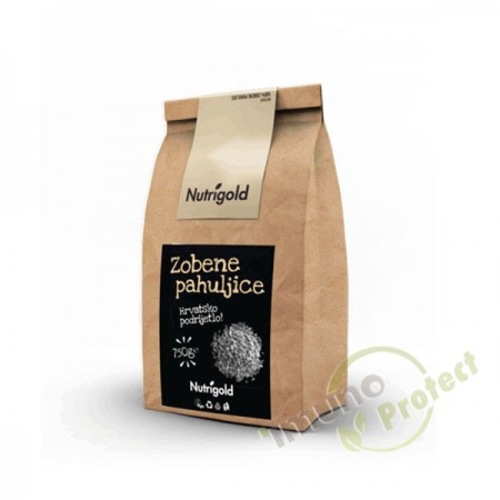 Zobene pahuljice Nutrigold, 750g 