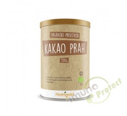 Kakao prah - Organski  Nutrigold, 500g