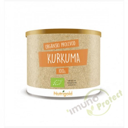 Kurkuma - Organska Nutrigold, 100g 