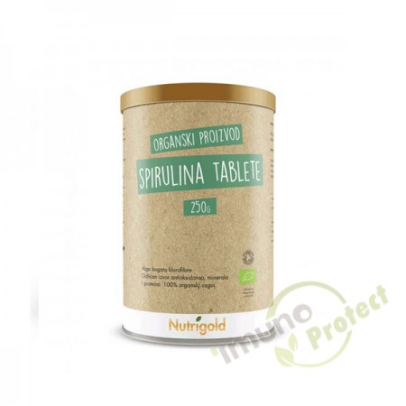 Spirulina tablete Nutrigold, 250g 