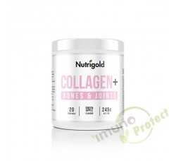 Collagen+ Bones and Joints -  Zelena jabuka, Nutrigold 245g 