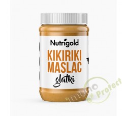 Maslac od kikirikija 100% Glatki, Nutrigold 1000g 