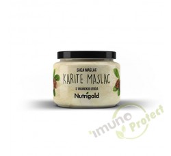 Karite Shea maslac Nutrigold - Hladno prešani, 250g