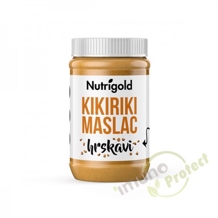 Maslac od kikirikija 100% Hrskavi, Nutrigold 1000g 