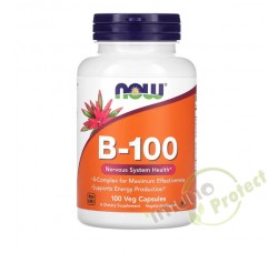 B-100 NOW Foods, 100 kapsula