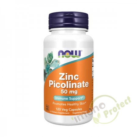 Cinkov pikolinat NOW Foods, 50 mg