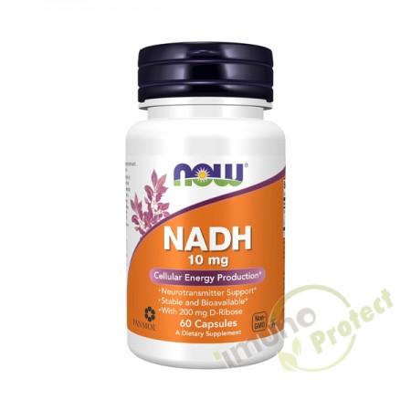 NADH NOW Foods,  10mg 60 kapsula