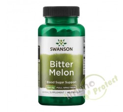 Gorka dinja (Bitter Melon) Swanson 500 mg, 60 kapsula