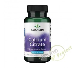 Kalcijev citrat Swanson, 200 mg