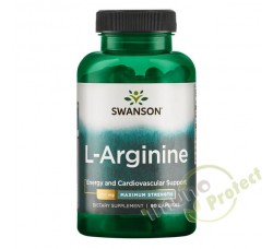 L-Arginine - maksimalna snaga Swanson 850 mg