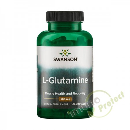 L-glutamin Swanson 500 mg