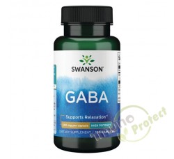 GABA kapsule Swanson, 500 mg