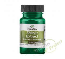 Shilajit ekstrakt Swanson 100 mg, 30 kaps