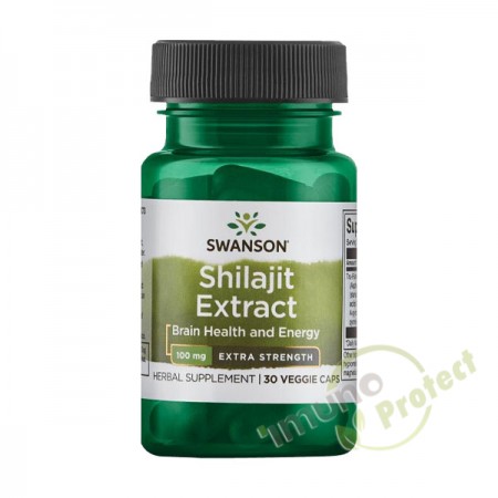 Shilajit ekstrakt Swanson 100 mg, 30 kaps