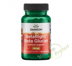 Beta Glukan Swanson 250 mg, 60 kapsula