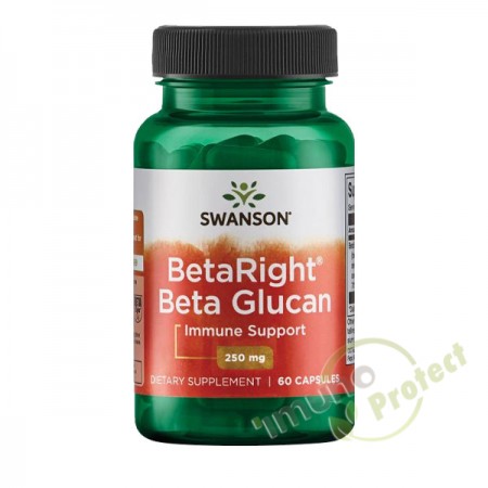 Beta Glukan Swanson 250 mg, 60 kapsula