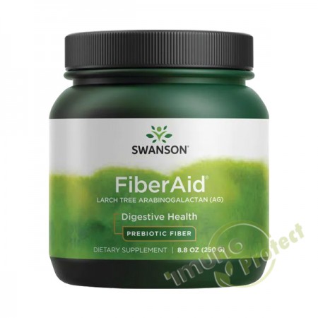 FiberAid - Arabinogalaktan Ariša, Swanson, 250 grama 