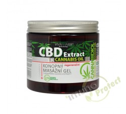 CBD masažni gel od konoplje 500 mL