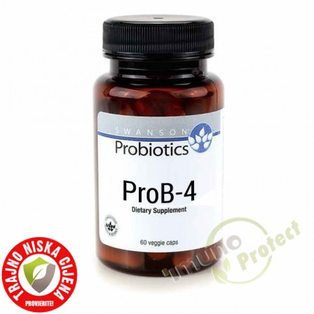 ProB-4 formula, Swanson ProBiotic 60 kaps