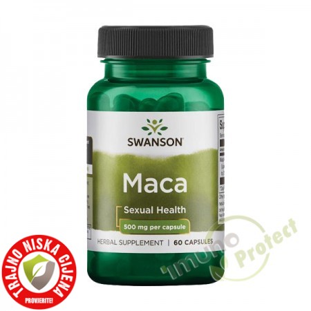 Maca Swanson 500mg, 60 kapsula