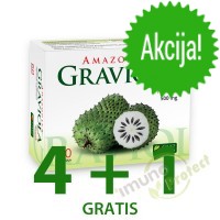 Amazonska GRAVIOLA  500 mg, 60 kapsula - AKCIJA