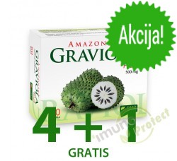 Amazonska GRAVIOLA  500 mg, 60 kapsula - AKCIJA