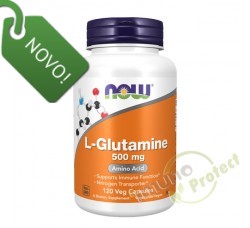 L-glutamin NOW Foods, 500 mg