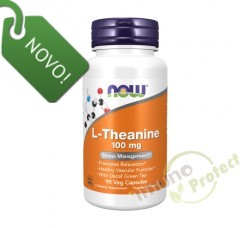 L-teanin NOW Foods, 100 mg 90 kaps