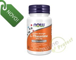 L-teanin NOW Foods, 200 mg 60 kaps