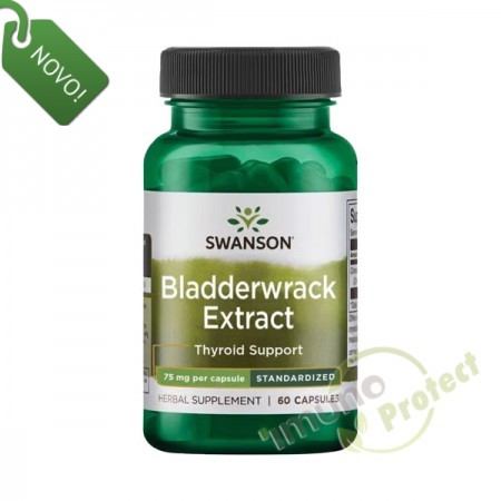 Mjehurasti bračić (Fucus vesiculosus) ekstrakt  Swanson, 75 mg