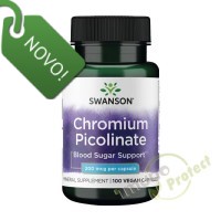 Krom pikolinat Swanson, 200 mcg
