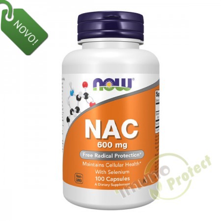 NAC NOW Foods, 600 mg 100 kapsula