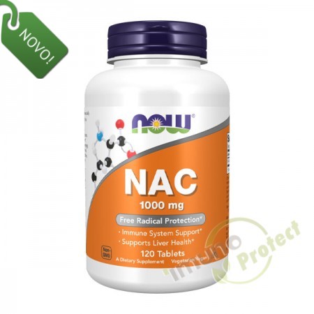 NAC NOW Foods, 1000 mg 120 tablete