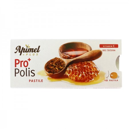 Propolis pastile za grlo Apimel, 10 pastila - 22g