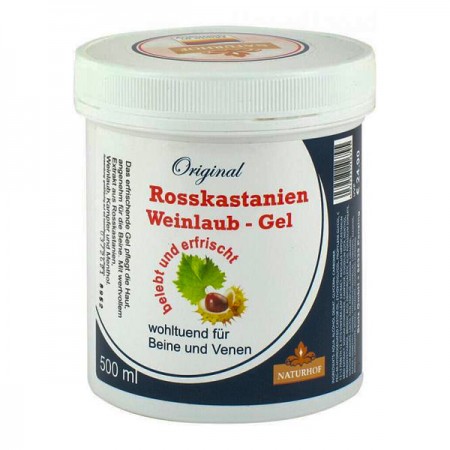 Gel od divljeg kestena i vinove loze, Naturhof 500 ml