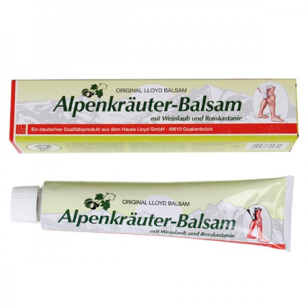 Balzam od alpskog bilja 200ml - s lišćem vinove loze i divljim kestenom