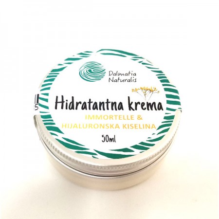 Hidratantna krema smilje i hijaluronska kiselina 50 ml Hidratantna krema smilje i hijaluronska kiselina 50 ml