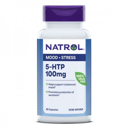 5-HTP Natrol, 100 mg 30 kapsula