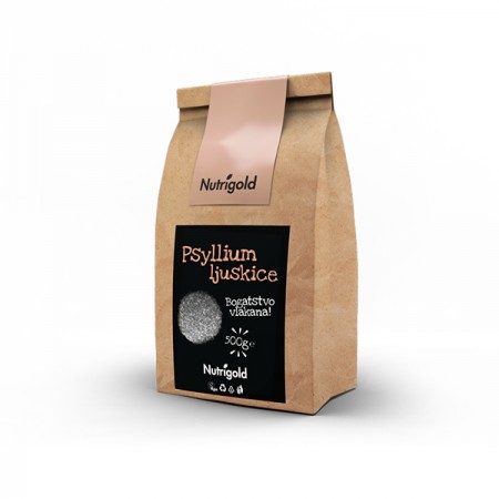 Psyllium ljuskice Nutrigold, 500g