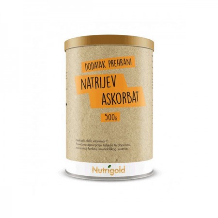 Natrijev askorbat prah,  Nutrigold 500g