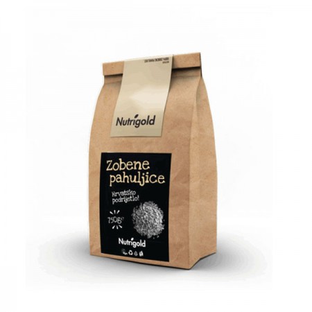 Zobene pahuljice Nutrigold, 750g 