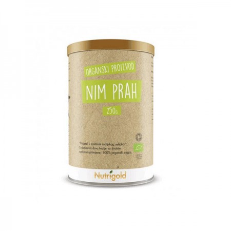 Nim (neem) prah - organski Nutrigold, 250g  Nim (neem) prah - organski Nutrigold, 250g