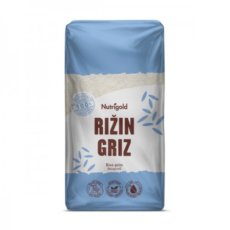 Rižin griz - krupica Nutrigold, 1kg 