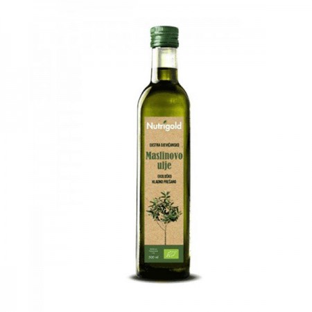 Ekstra djevičansko maslinovo ulje - Organsko Nutrigold, 500ml 
