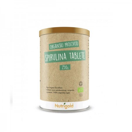 Spirulina tablete Nutrigold, 250g 