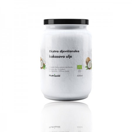 Ekstra djevičansko kokosovo ulje 500ml Nutrigold